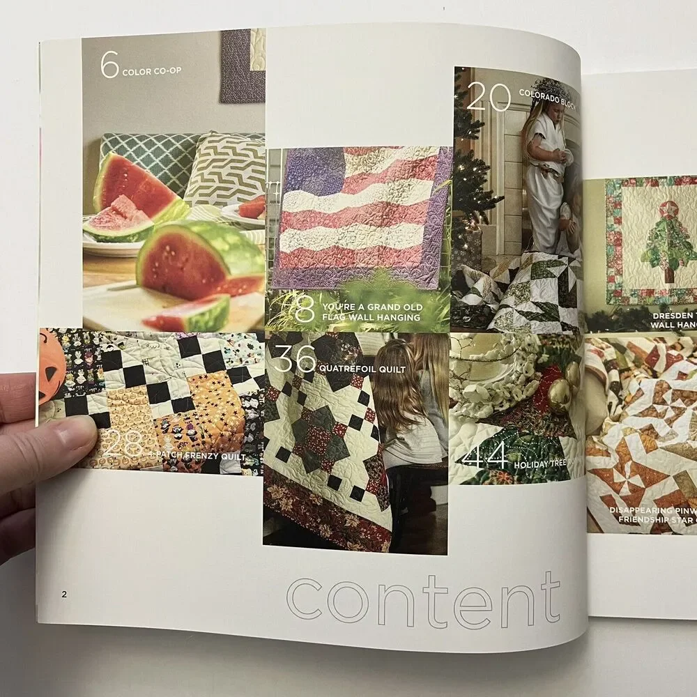 Missouri Star Quilt Co Block Quilt Pattern Idea Book Summer 2018 Vol 2 Issue 3